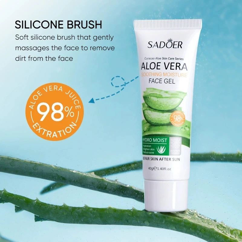 Aloe Vera Face Gel anti Acne Brightening Hydrating Anti-Aging Moisturizing Facial Cream Face Skin Care Cosmetics